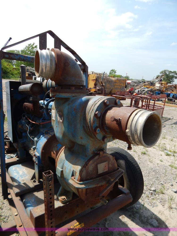 image for item G3278 6" portable water pump