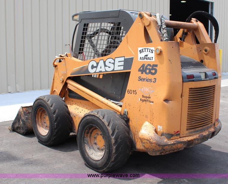 image for item G5059 2008 Case 465 Series 3 High Flow skid steer