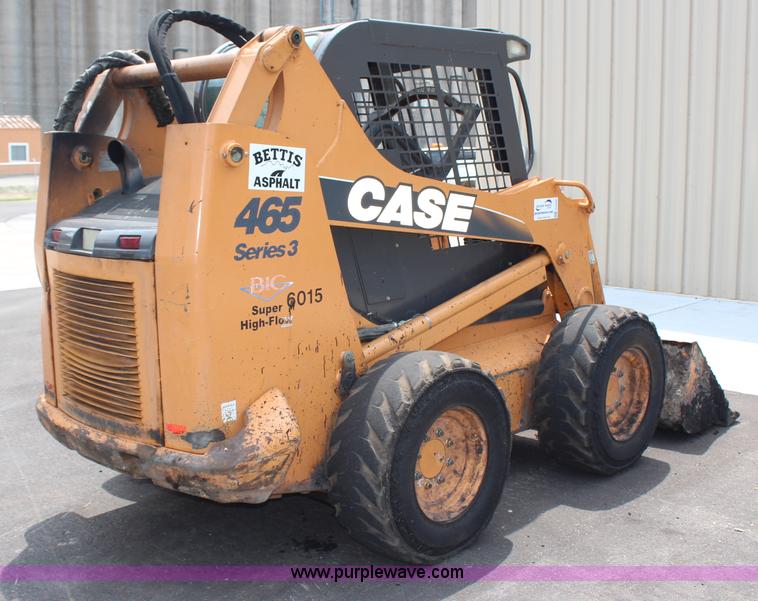 image for item G5059 2008 Case 465 Series 3 High Flow skid steer