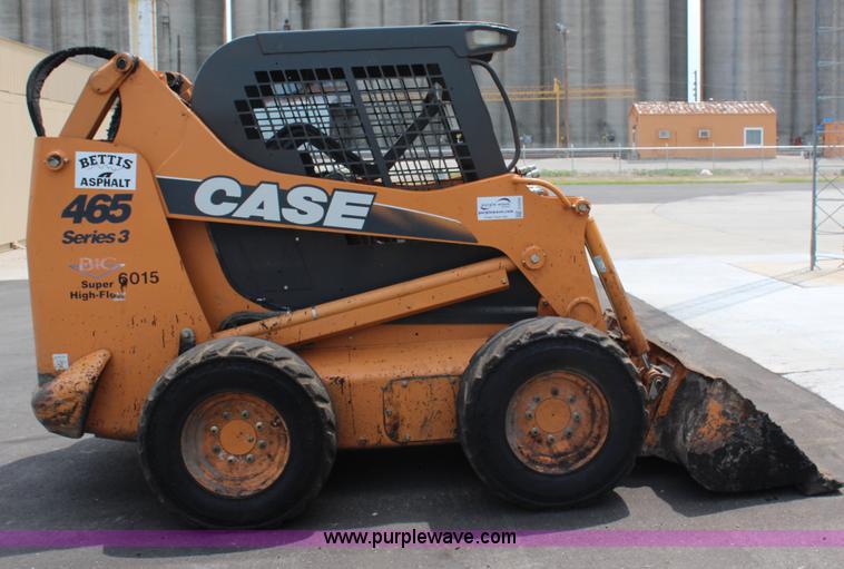 image for item G5059 2008 Case 465 Series 3 High Flow skid steer