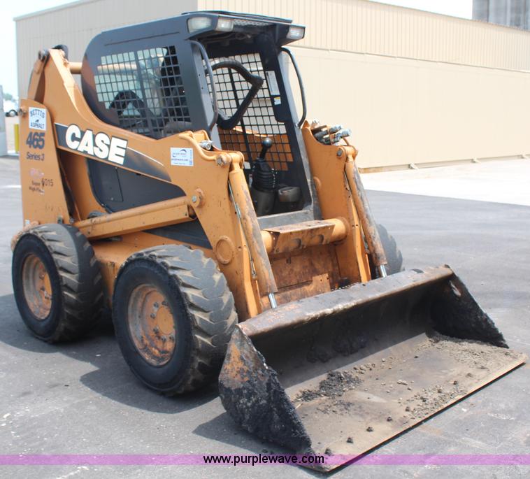 image for item G5059 2008 Case 465 Series 3 High Flow skid steer