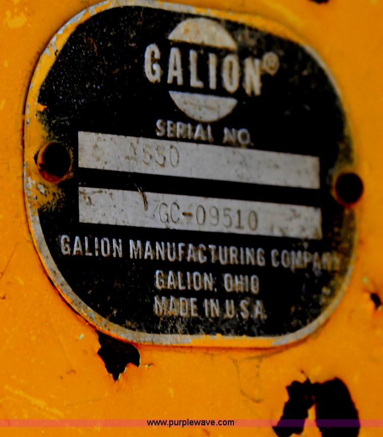 image for item H7466 1980 Galion A550 articulated motor grader