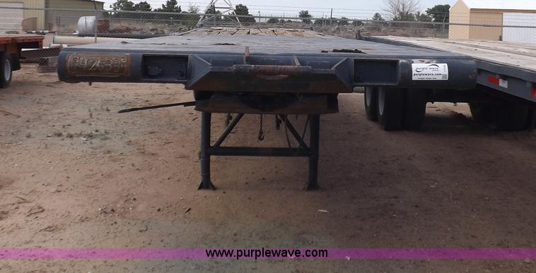 image for item I7725 1956 Hobbs trailer