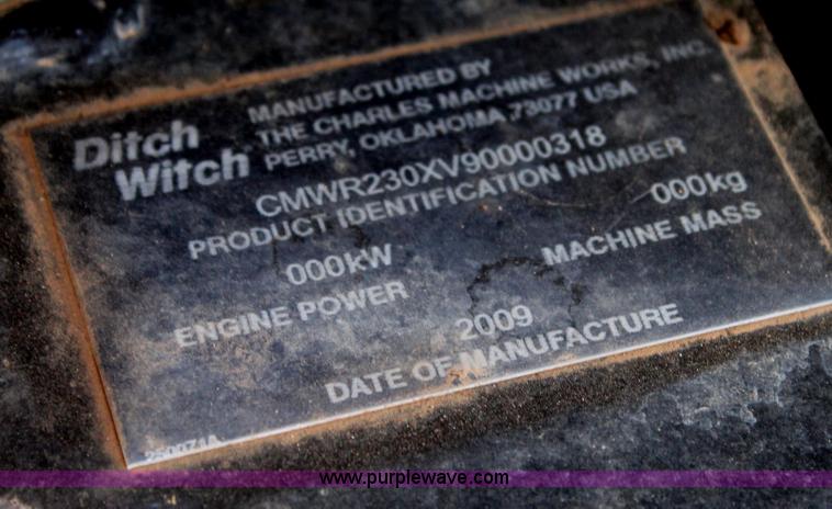 image for item T9066 2009 Ditch Witch R230 trencher