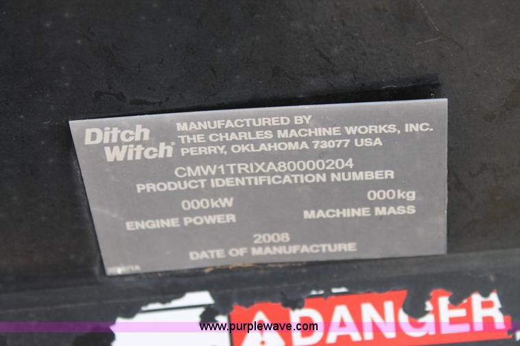 image for item T9068 2008 Ditch Witch R230 trencher