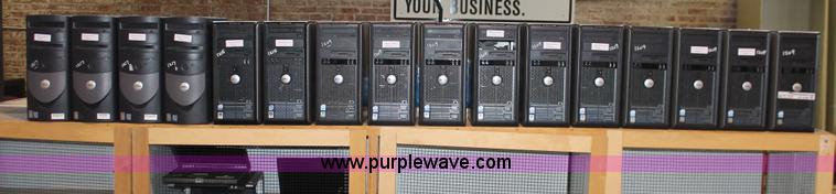 image for item AV9186 (16) assorted Dell computers