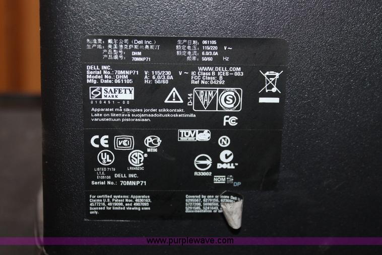 image for item AV9186 (16) assorted Dell computers