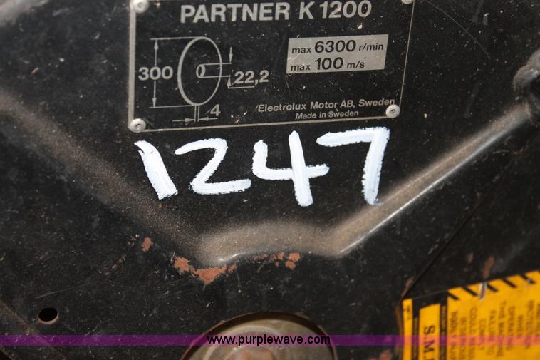 image for item AV9187 Partner K1200 Mark II concrete saw