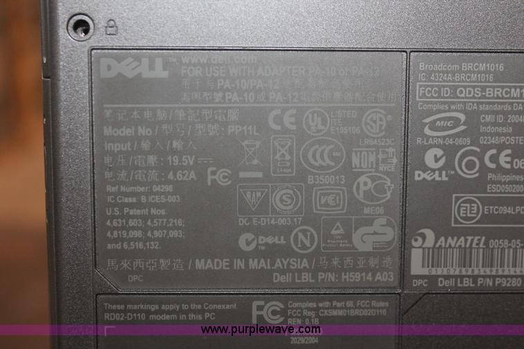 image for item AV9202 Dell Latitude D610 laptop computer with docking station