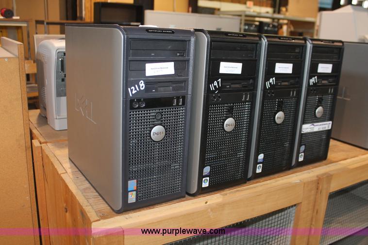 image for item AV9208 *(4) Dell computers