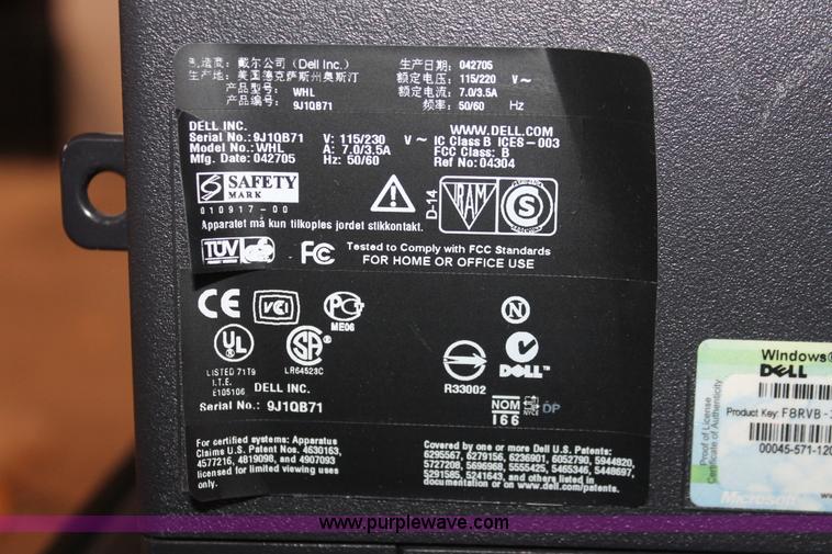 image for item AV9216 (10) Dell Precision 670 workstations