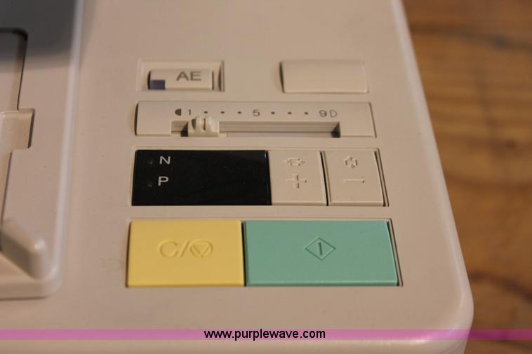 image for item AV9219 Minolta Novatec Eyecom PrintMaster 10000 microfiche reader/printer