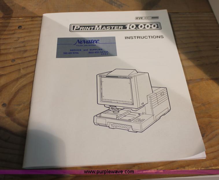 image for item AV9219 Minolta Novatec Eyecom PrintMaster 10000 microfiche reader/printer