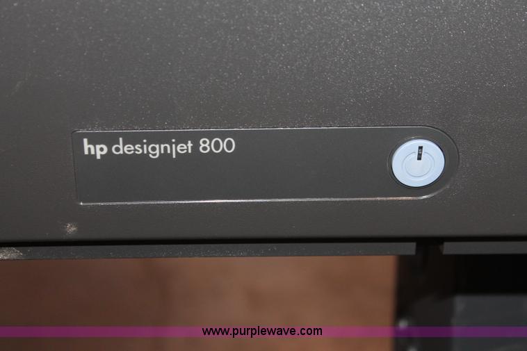 image for item AV9228 HP Design Jet 800 wide format printer
