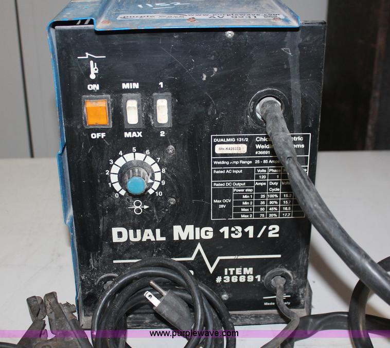 Chicago Electric Dual Mig 13 1/2 welding system in Tulsa, OK Item