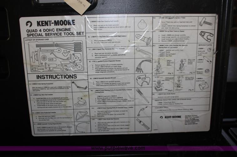 image for item AV9232 Kent Moore SPX 6.6 L diesel engine service tool kit
