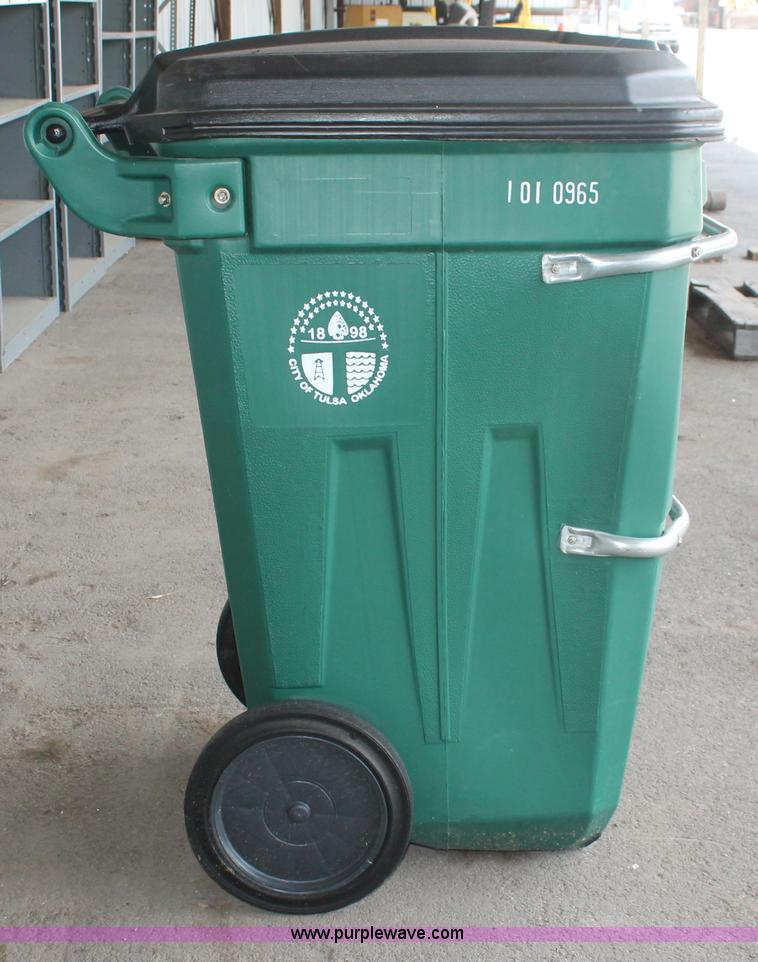 image for item I7983 (375) plastic trash carts