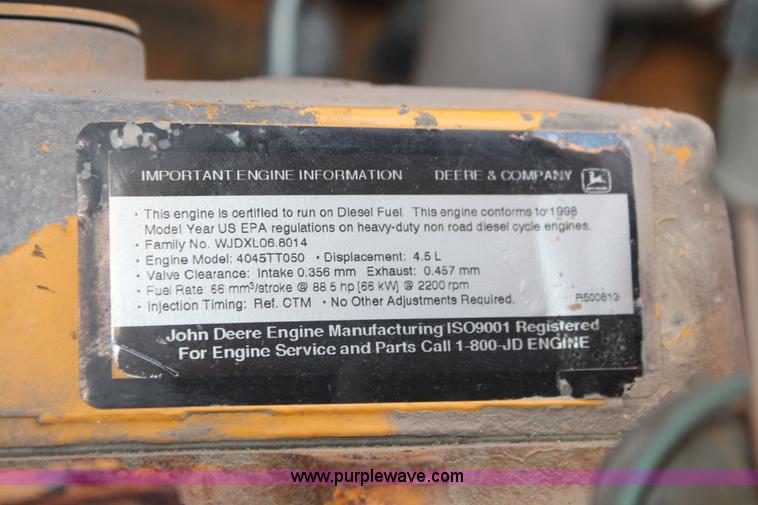 image for item I7989 1999 John Deere 310SE backhoe