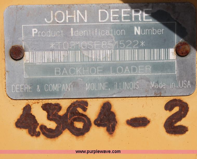 image for item I7989 1999 John Deere 310SE backhoe