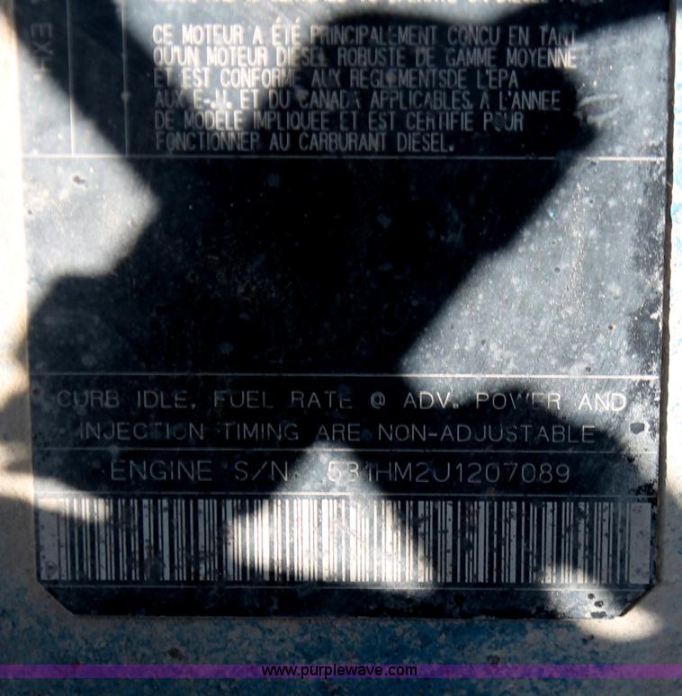 image for item I7991 2000 International 2554 dump truck