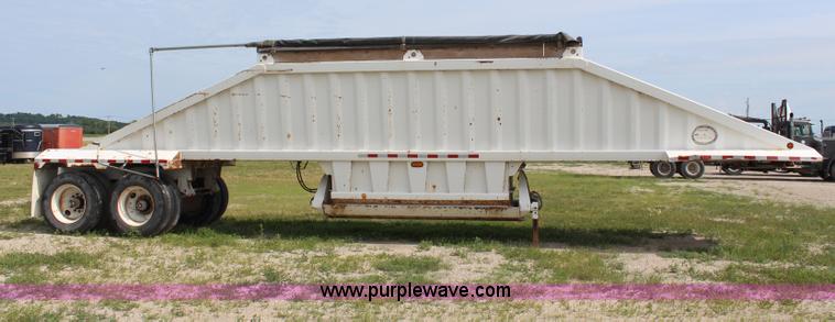 image for item G5013 2003 Construction belly dump trailer