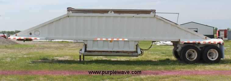 image for item G5013 2003 Construction belly dump trailer