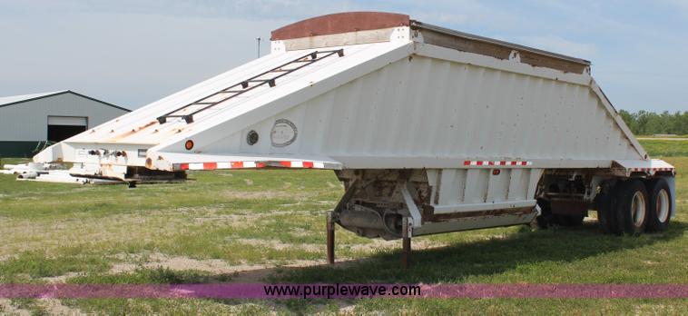 image for item G5013 2003 Construction belly dump trailer