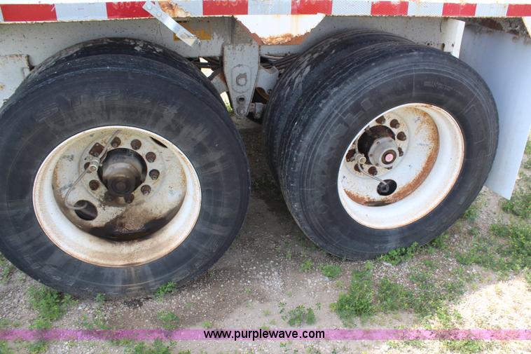 image for item G5013 2003 Construction belly dump trailer