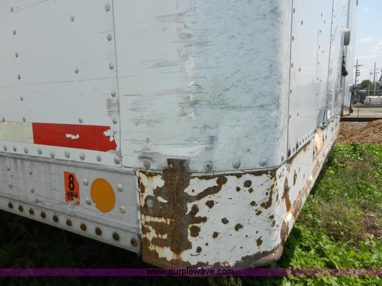 image for item H3065 1992 Stoughton 53' dry van trailer