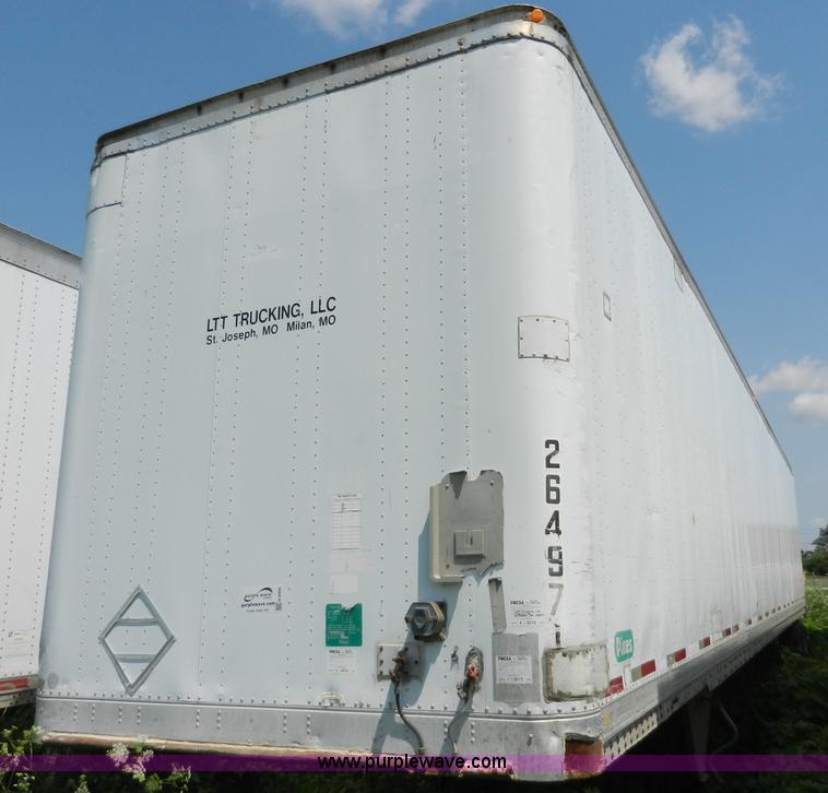 image for item H3066 1991 Pines 53' dry van trailer