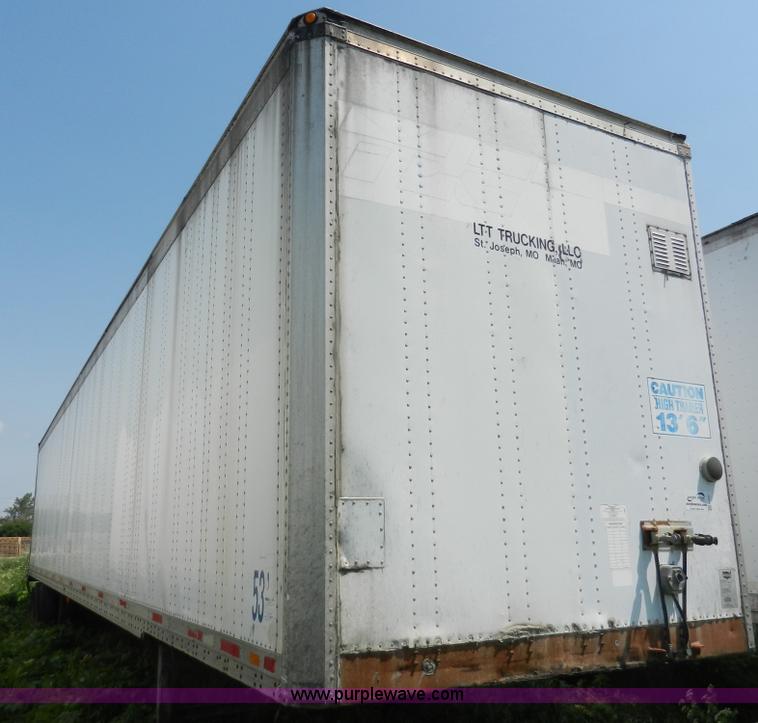 image for item H3067 1990 Wabash 53' dry van trailer