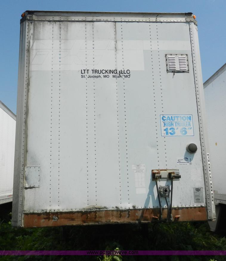 image for item H3067 1990 Wabash 53' dry van trailer