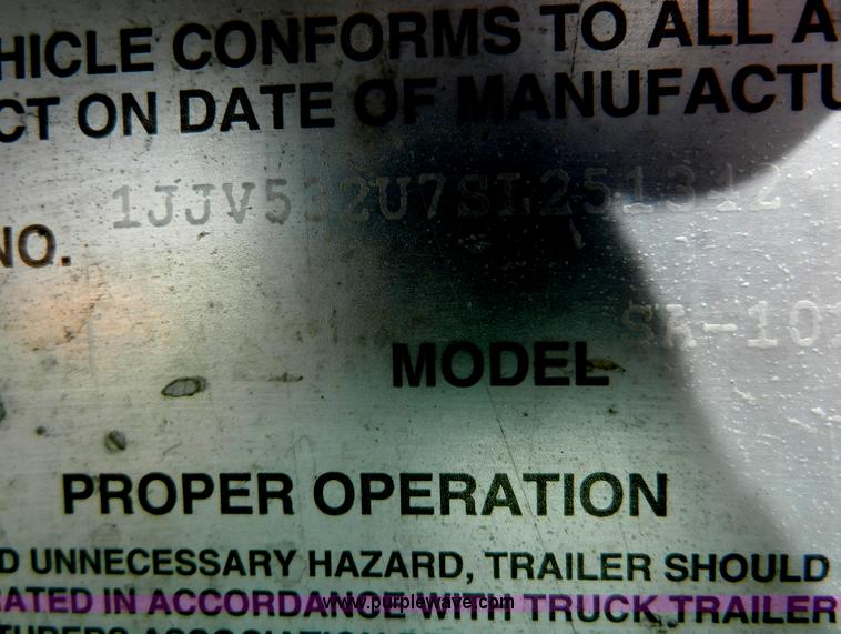 image for item H3068 1995 Wabash 53' dry van trailer