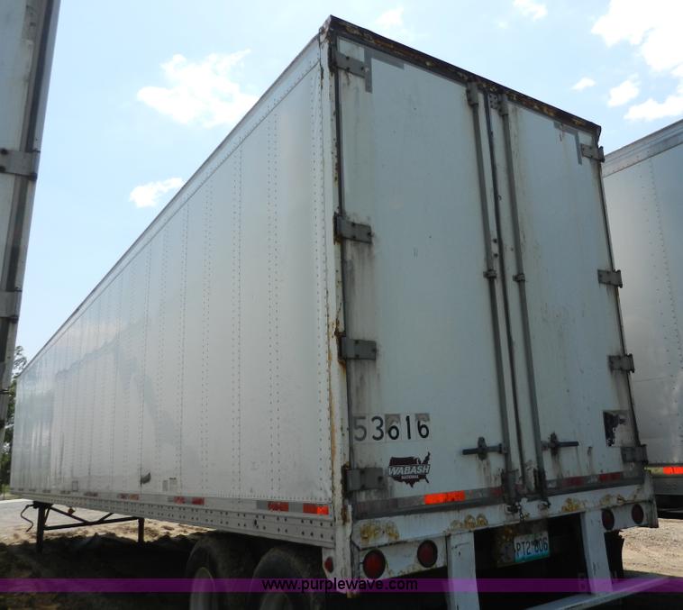 image for item H3073 1995 Wabash 53' dry van trailer