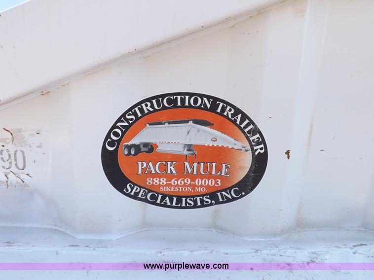 image for item H7008 2007 CTS BDT-40 belly dump trailer