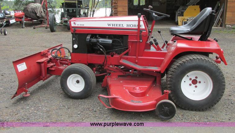 image for item A8537 Wheel Horse D-250 lawn mower