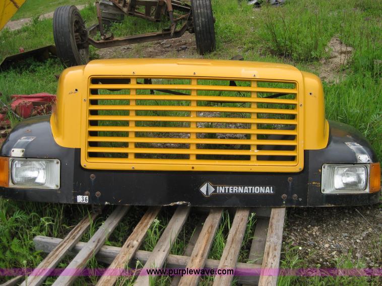image for item A8540 1990 International 4700 school bus hood
