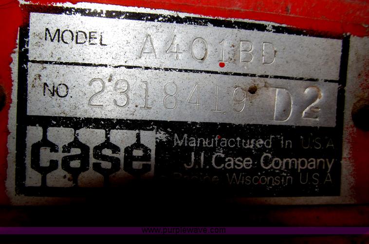 image for item B5496 Case W20B articulated wheel loader