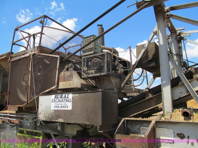 image for item G8678 Cedarapids portable jaw crusher