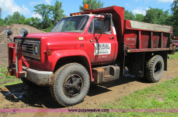 image for item G8680 1980 Chevrolet C70 Custom Deluxe dump truck