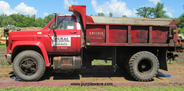 image for item G8680 1980 Chevrolet C70 Custom Deluxe dump truck