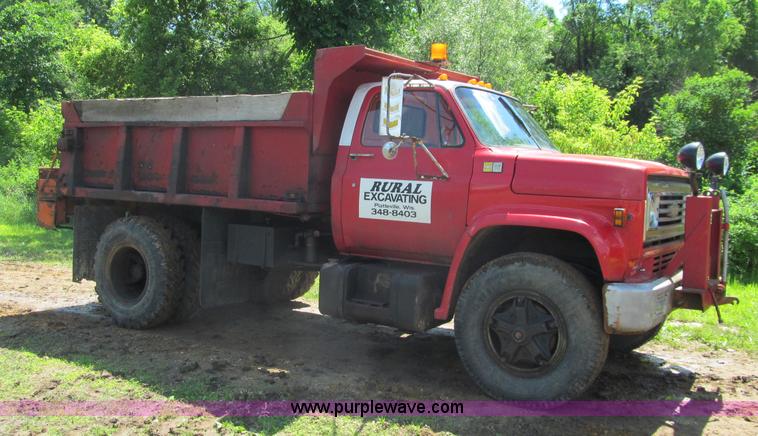 image for item G8680 1980 Chevrolet C70 Custom Deluxe dump truck