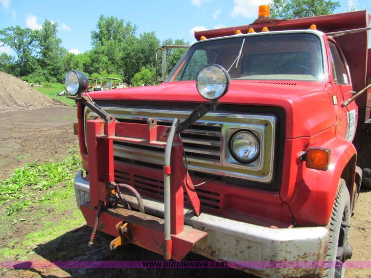 image for item G8680 1980 Chevrolet C70 Custom Deluxe dump truck