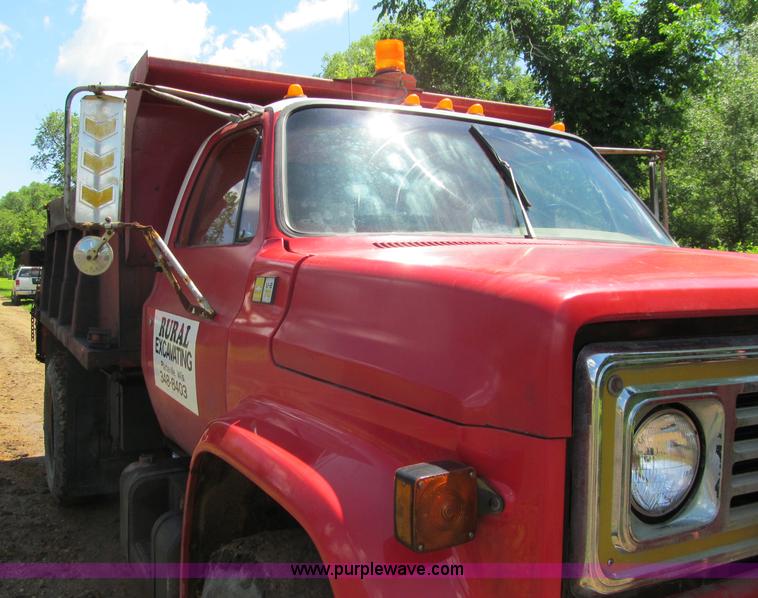 image for item G8680 1980 Chevrolet C70 Custom Deluxe dump truck
