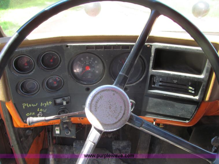 image for item G8680 1980 Chevrolet C70 Custom Deluxe dump truck