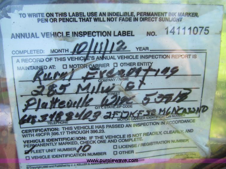 image for item G8682 1992 Ford F350 flatbed truck