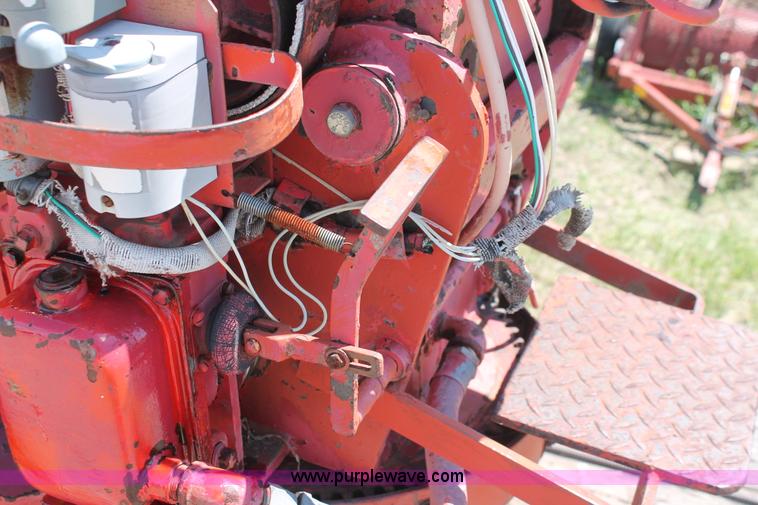 image for item H3087 1977 GMC Sierra 6500 flatbed ladder/boom truck