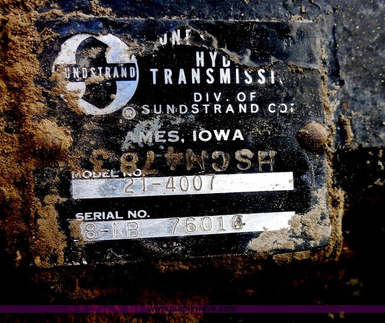 image for item H3089 Case Davis Fleetline T70+4 trencher