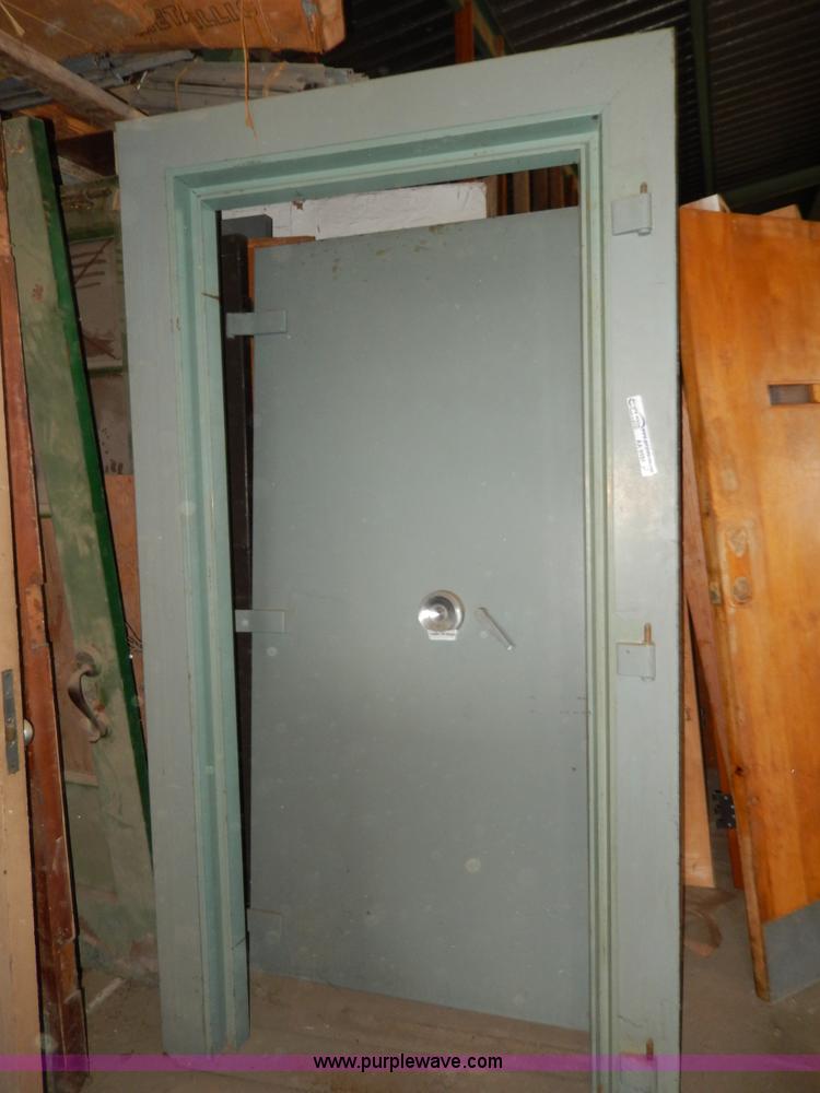 image for item AA9484 Herring-Hall-Marvin steel safe door and frame