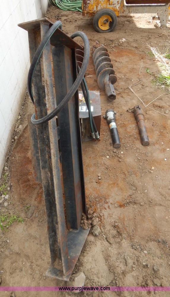 image for item AA9762 Lowe Manufacturing Co. skid steer auger